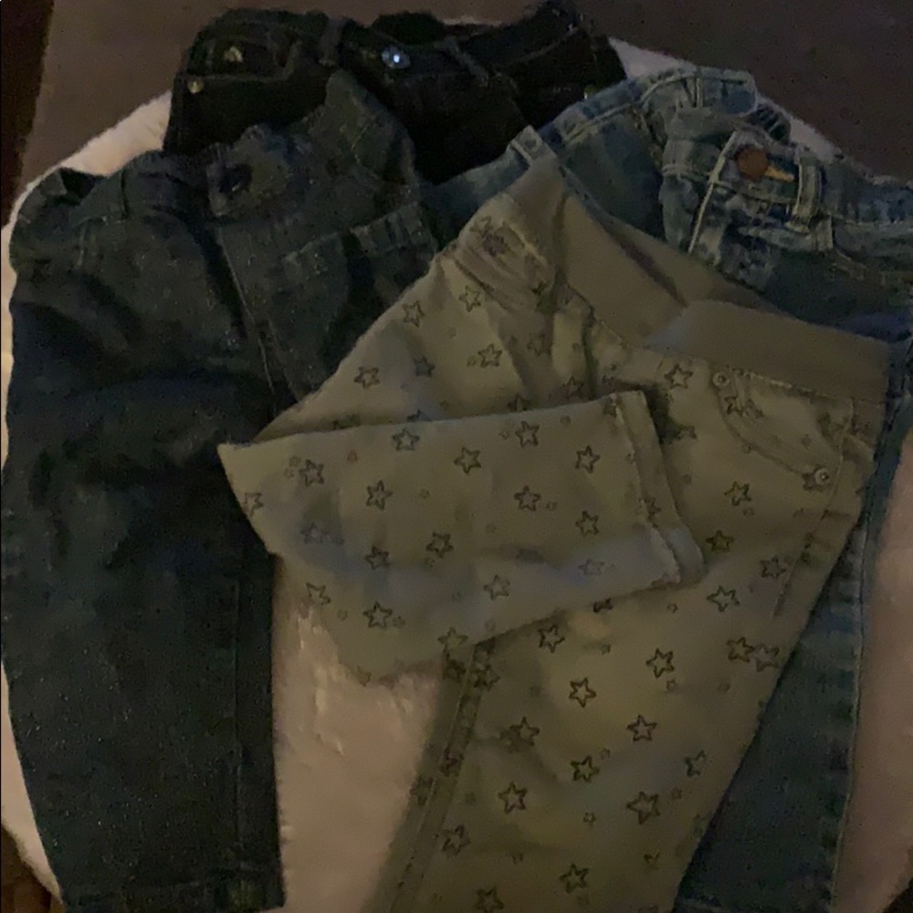 Four pair of pants